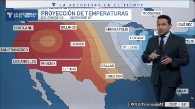 Temperaturas sobre el promedio, rozando los 80 grados F los próximos días