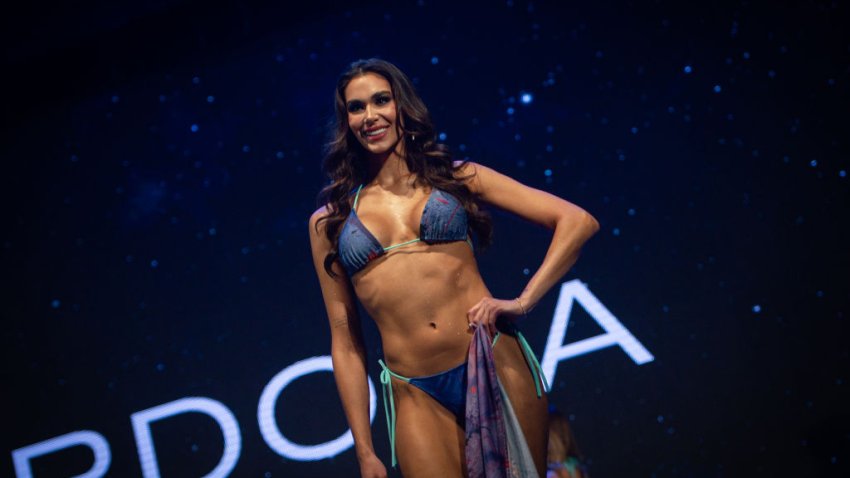 25 May 2024, Argentina, Buenos Aires: Magali Benejam will represent the Argentine province of Cordoba in the Miss Argentina 2024 beauty pageant. Benejam won the title on Saturday night and will compete for the Miss Universe title this year. Photo: Florencia Martin/dpa (Photo by Florencia Martin/picture alliance via Getty Images)