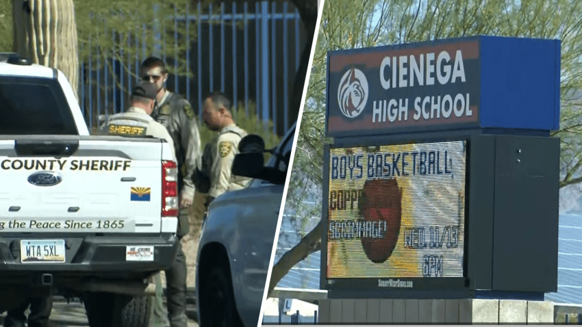 Investigan reporte de presencia de personas con armas de fuego en Cienega High School