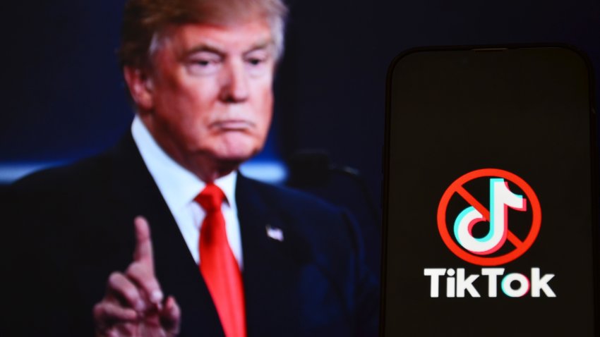 Donald Trump y TikTok