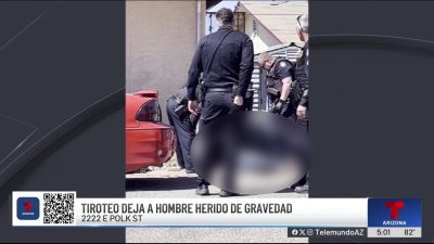 Tiroteo en Phoenix deja a un hombre con heridas graves