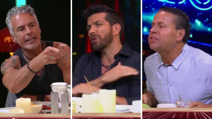 Escupió comida y estallaron en gritos: mira aquí la vergonzosa cena de nominados de LCDLF
