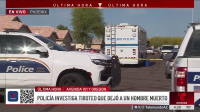 Hombre muere por herida de bala en tiroteo al oeste de Phoenix