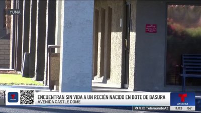 Cuerpo de recién nacido encontrado en un bote de basura en Yuma