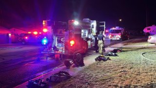 El incendio ocurrió cerca de 35th Street y Cactus Road.