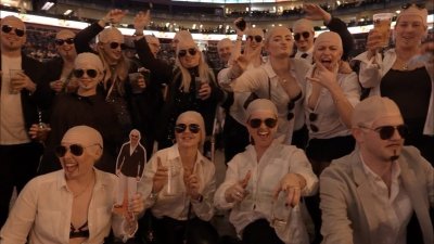 En video: fanáticos de Pitbull llegan “calvos” a los conciertos del artista en Europa