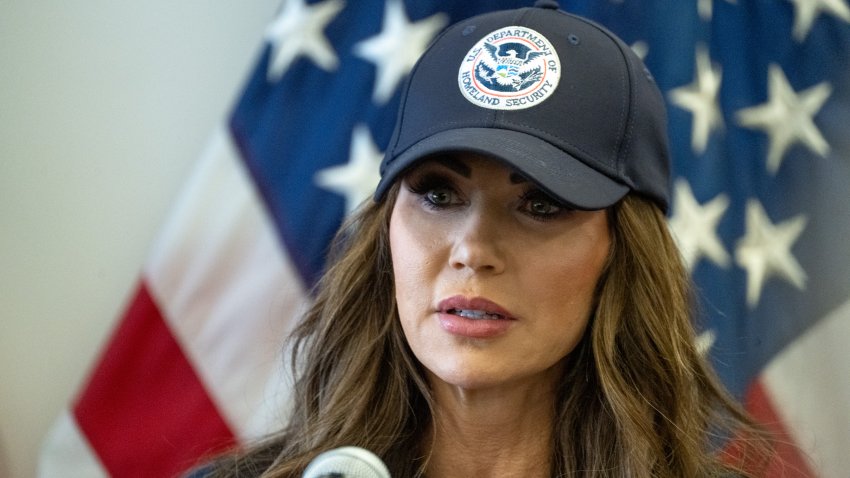 Homeland Security Secretary Kristi Noem