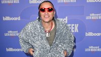 Elvis Crespo arrives at the Billboard Latin Music Week 35th Anniversary Celebration at the Fillmore Miami Beach on October 18, 2024 in Miami Beach, Florida. (Photo by Gustavo Caballero/Billboard via Getty Images)