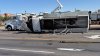 Vuelca camión cisterna y provoca cierre de intersección en el sur de Phoenix