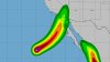 El sur de California y Baja California bajo vigilancia por tormenta tropical Rachel