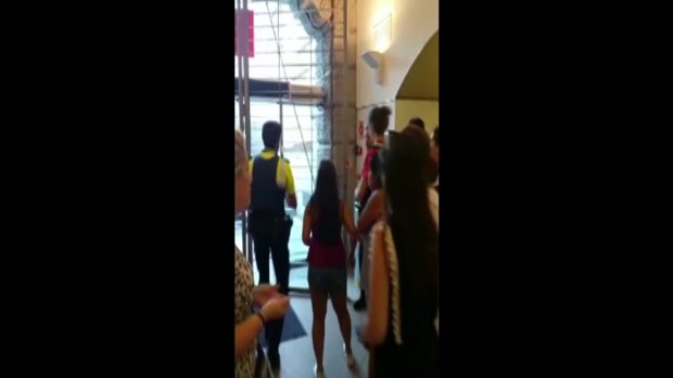 Imágenes tras el ataque terrorista en Barcelona