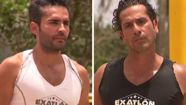 Fabián Ríos y Gregorio Pernía compiten en “Exatlón”