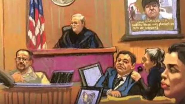 Se escucha la voz de ''El Chapo'' en el juicio