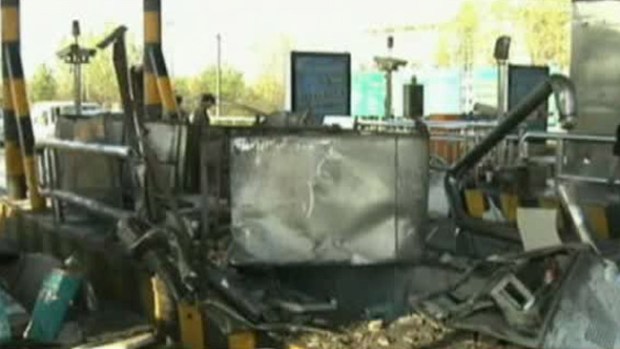 Video: Aparatoso accidente captado en video