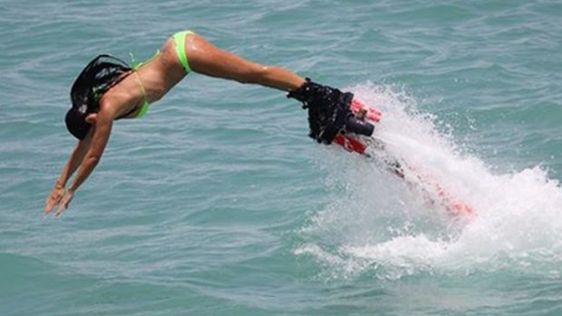 Video: Flyboard: lo último en adrenalina