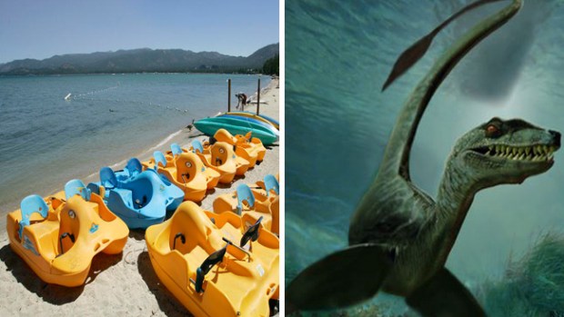 Video: Aterrador monstruo en Lake Tahoe