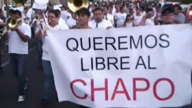 Video: Investigan marcha a favor de “El Chapo”