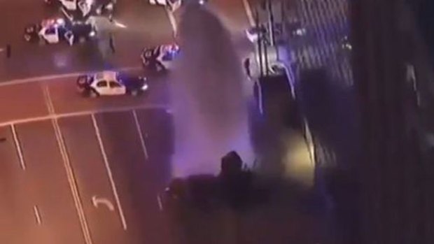 Video: Espectacular persecución en LA
