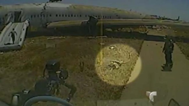 Video: Sale a la luz impactante video de Asiana