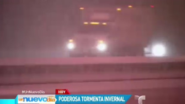 Tormenta histórica de nieve en noreste de EEUU