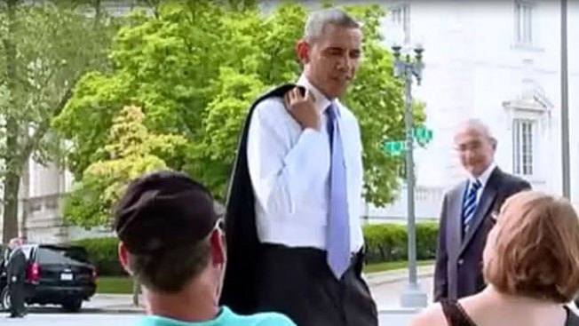 ¿Qué haría si viera a Obama por la calle?