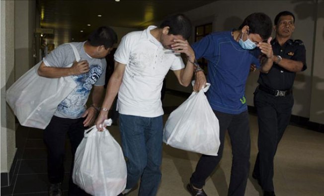 Mexicanos condenados a la horca