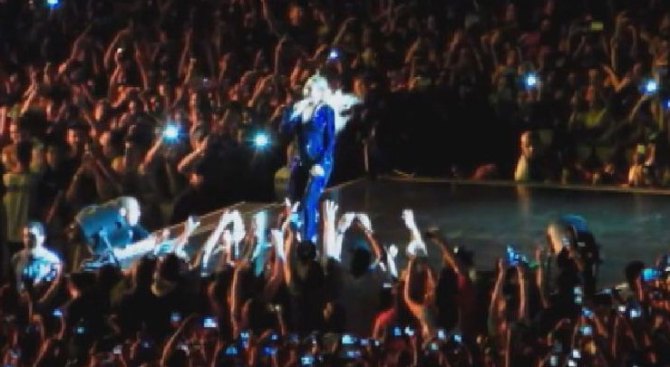 Violento mini rapto de Beyoncé en Brasil
